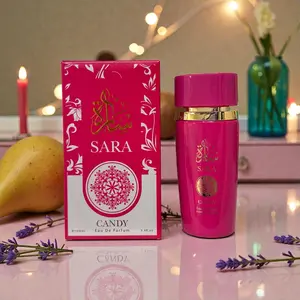 Women's Sara Candy Eau de Parfum (100ml) - Floral EDP Scents with Lavender, Pear, Coconut, Vanilla Notes, Lavender Base for Aromatic Appeal