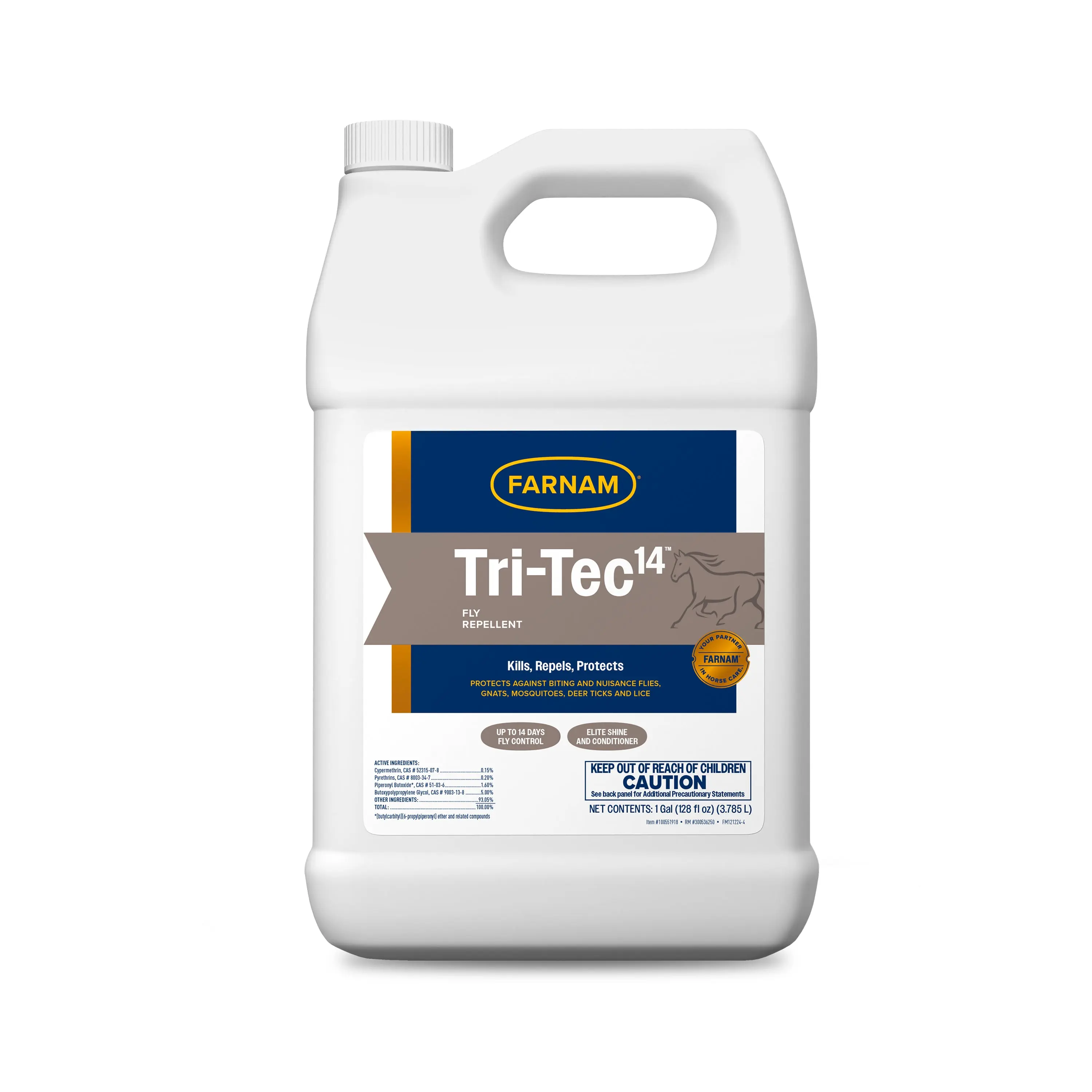 Farnam Tri-Tec 14 Long Lasting Fly Spray- Gallon