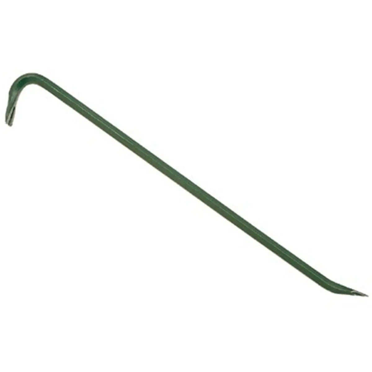 212 MAIN Heavy Duty Carbon Steel Hex Gooseneck Wrecking Bar - 3/4" Stock, 36 in Overall Length, Heat Treated, Paint Finish, Claw Tip Nail Puller, Hand Tools, Hardware