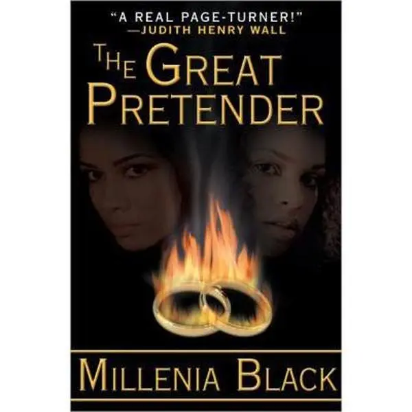Used Soft Cover Fiction Book - The Great Pretender by Millenia Black, English Reading Materials, Very Good Condition NAL Trade Literature Books, Fiction Books