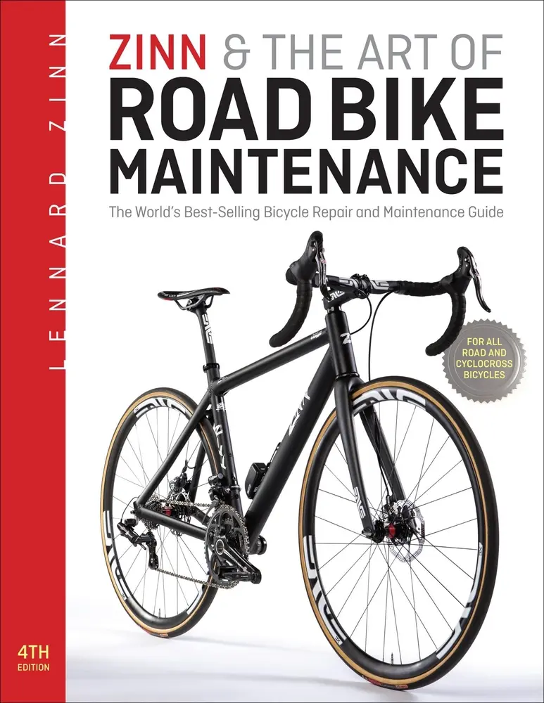 USED Book - Zinn & the Art of Road Bike Maintenance: The World's Best-Selling Bicycle Repair and Maintenance Guide by Lennard Zinn (Paperback) - english