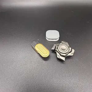 Metal Fidget Spinner, 3 Counts/set Finger Spinner, Stress Relief Toy for Adults & Teens, Fun Gift for Friends