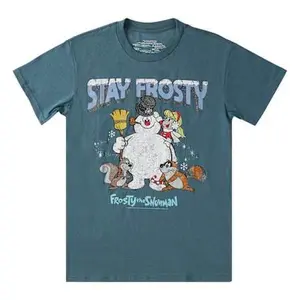 Stay Frosty Graphic Tee - Christmas - Top  Tshirt Comfort men women