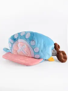 One Piece Tony Tony Chopper hat Cosplay Accessories Hat Plush Blue Hat Costume Hat Ver 5 Halloween Christmas Cap Anime Tony Chopper Plush Hat Cosplay Girl Gift Masks Comfortable