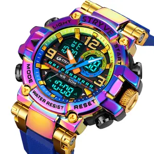 NEW Glow-in-the-Dark Digital Watch – Colorful LED Sports Watch for Students |   Multi-Function Alarm, Timer, Backlight ⏰ ✨