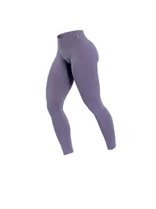 Tayoea Seamless Cross Waist Tight Fit Quick Dry Ruched Butt Lifting Running Fitness Yoga Pants, Indoor Outdoor Sports Wear