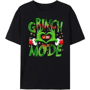 Men's Christmas Graphic T-Shirt |     Funny Holiday Print |     Soft Short Sleeve Tee for Parties & Casual Wear ⭐