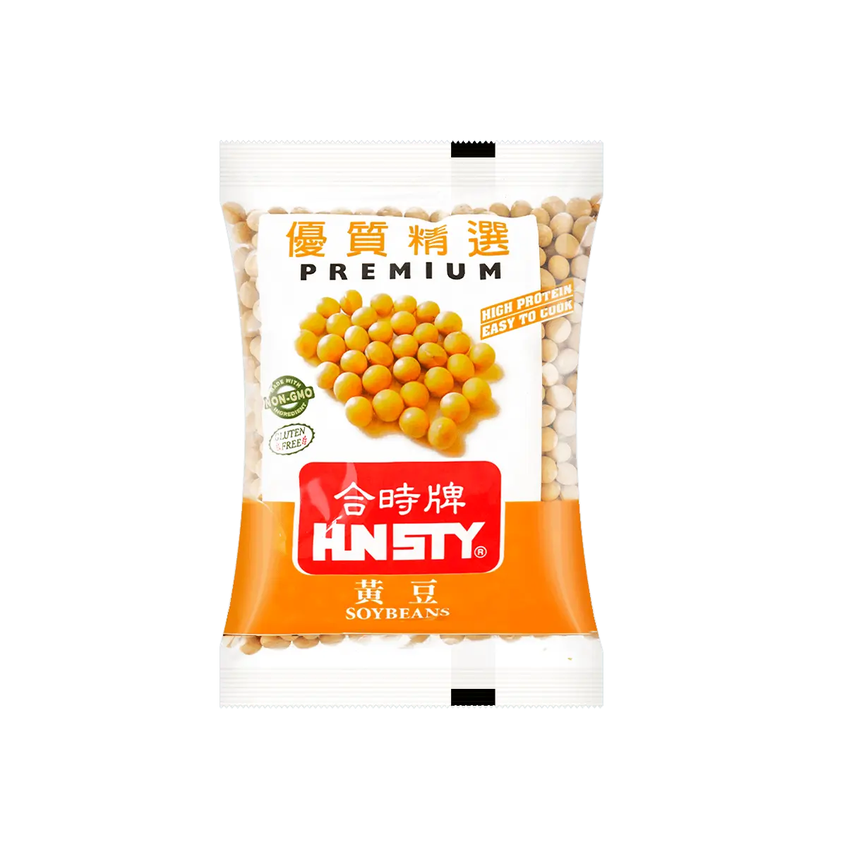HNSTY Premium Natural Yellow Soybeans 340g - High Quality Non-GMO Protein