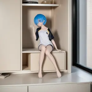 Rem Rem From Zero in the Middle of Nowhere Leisure Sports Wear Seat Gift Handmade Figure, Unique Collectible Figurine for Fans, Decorative Figures