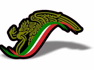 EagleMx  flag Sticker