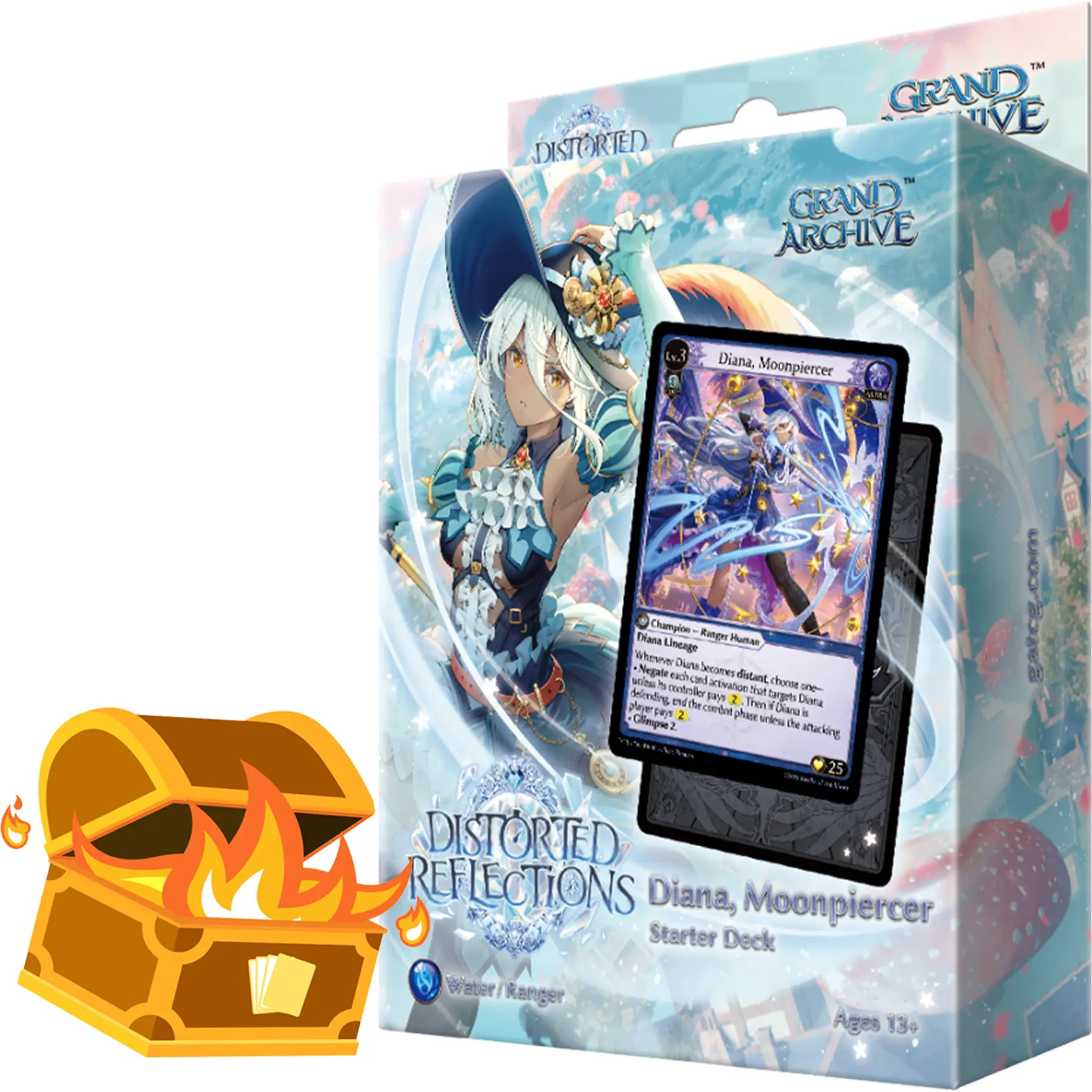 Grand Archive TCG: Diana, Moonpiercer Starter Deck