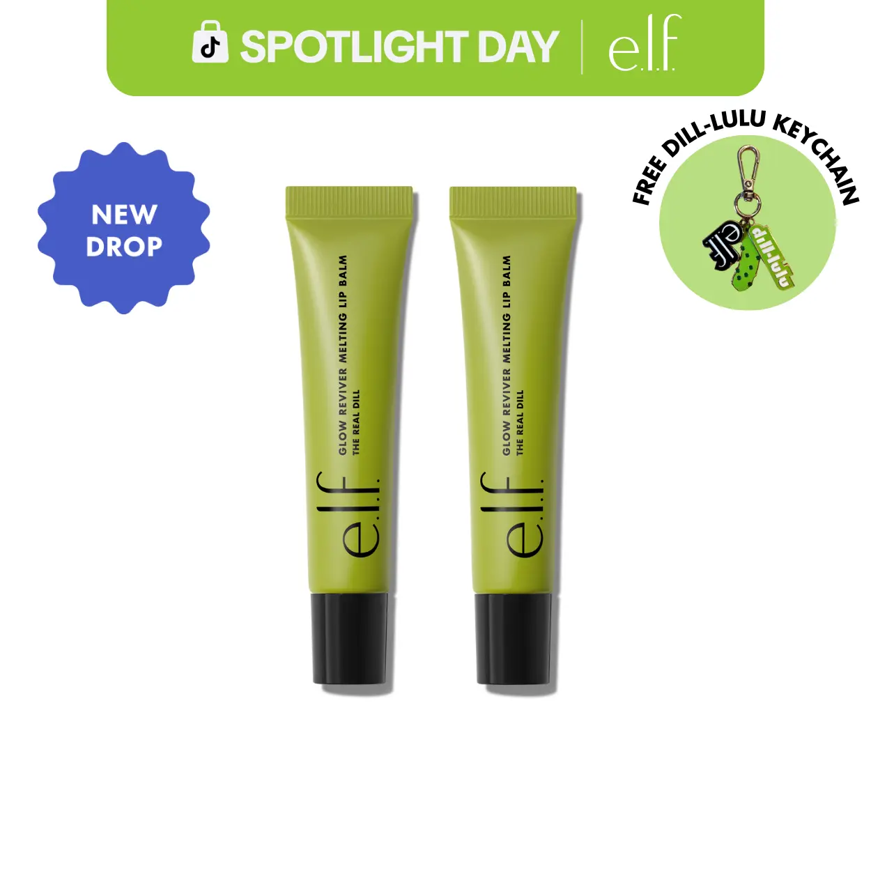 e.l.f. Glow Reviver Melting Lip Balm Pickle Duo