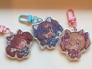 Tall Gummy Uma Keychains