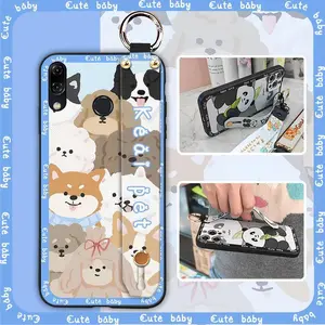 Silicone ring Phone Case For ASUS ZenFone 5 ZE620KL/ZS620KL Anti-knock Soft case Shockproof Dirt-resistant Kickstand Phone Holder Back Cover protective Anti-dust Durable Cute