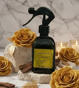 Golden Oud Aura – Black Fig, Cedar & Amber Home Fragrance