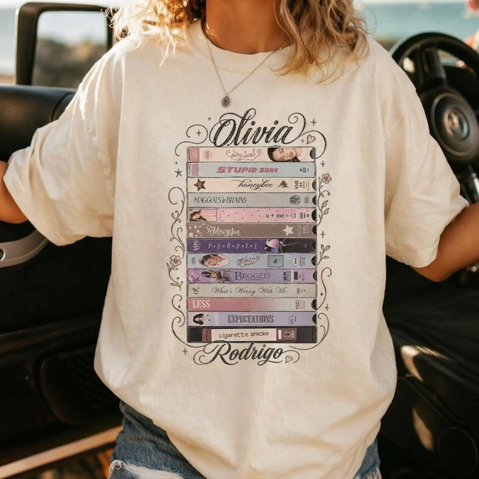 Pop Era Albums Stack Shirt | Vintage Singer Collage Graphic Tee, Comfort Colors Music Lover Fan Gift