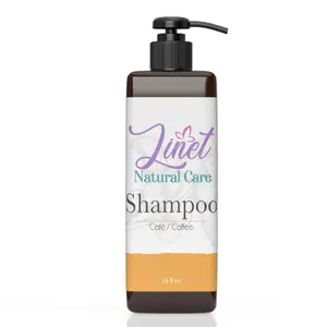 Linet Natural Care Coffee Shampoo 16 fl oz - Café Scented Hair Care Product