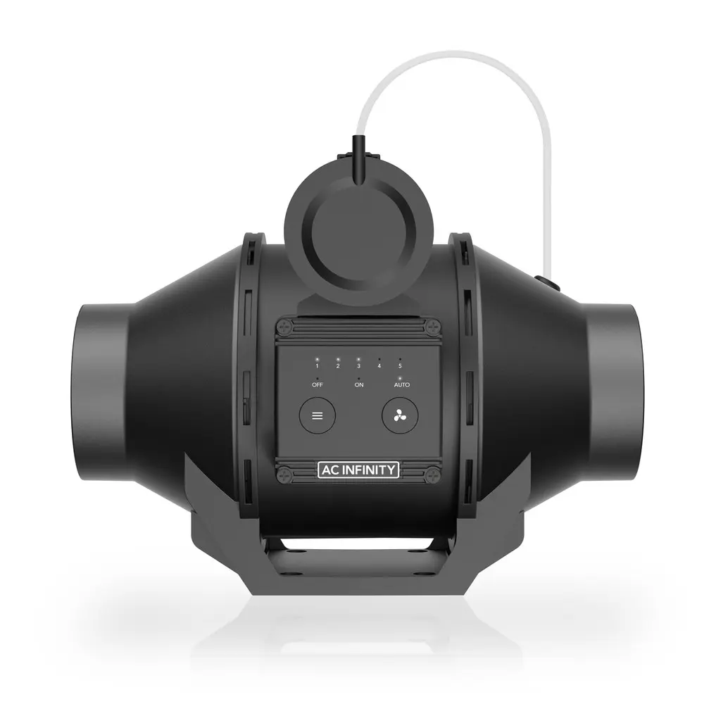 Automatic Duct Booster Fan 4” with Pressure Switch and Speed Controller Automatic Duct Booster Fan 4” with Pressure Switch and Speed Controller
