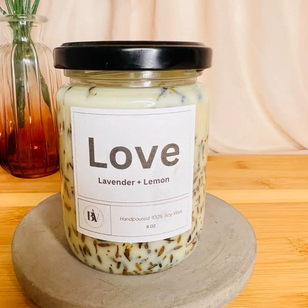 Lavender lemon Candle