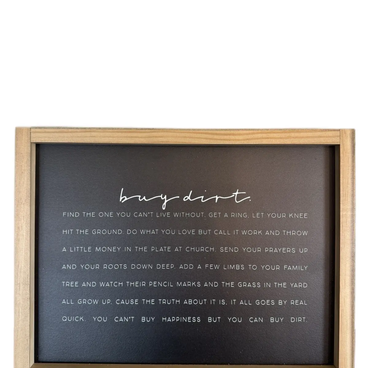 Buy Dirt Horizontal Wall Decor, Wall Art, Home Decor