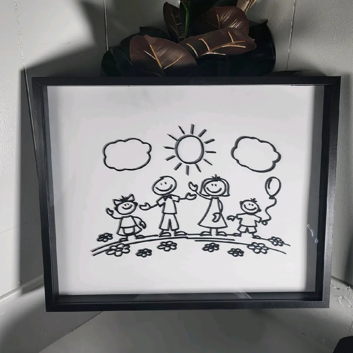 I Love you frame