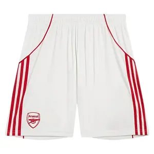 Unisex Soccer/Football Arsenal Team Champions Language 2025/26 Home Short - White