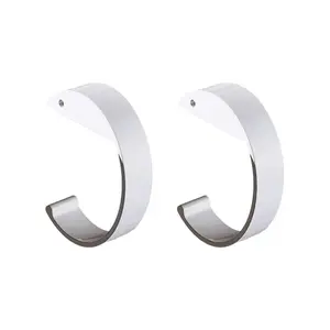 Pack of 2 Metal Table Hooks for Hanging Bags Backpacks and Accessories