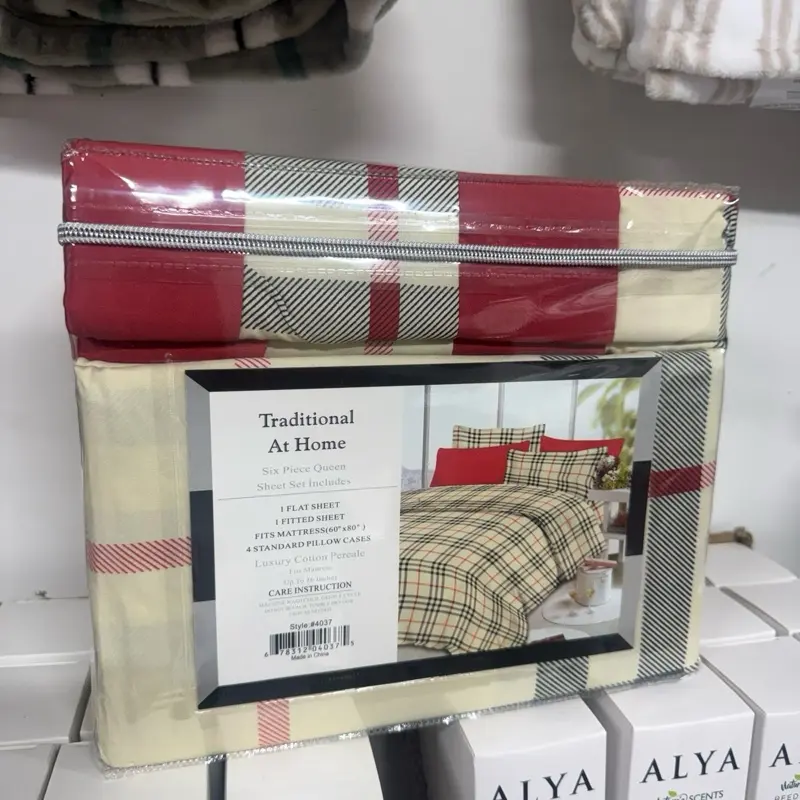6-Pc Sheet Set, Soft Breathable Bedding for Standard Size Beds