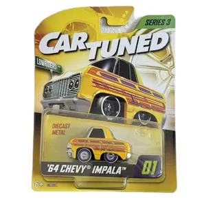CarTuned ‘64 Chevy Impala Lowrider Series 3 Metal Diecast Car