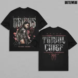ROMAN REIGNS TRIBAL CHIEF TEE , Wrestling Tee, Wrestling Graphic Tee, Wrestler Shirt, Sports Shirt, Vintage Wresting Shirt, Wrestling Gift Streetwear
