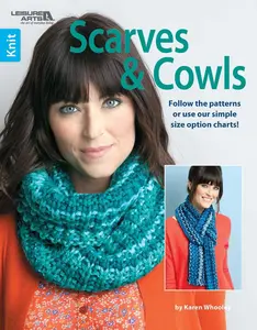 USED Book - Knit Scarves & Cowls: 96 Options for Custom Widths & Lengths!; Bonus! Online Tutorials! by Whooley, Karen (Paperback) - english
