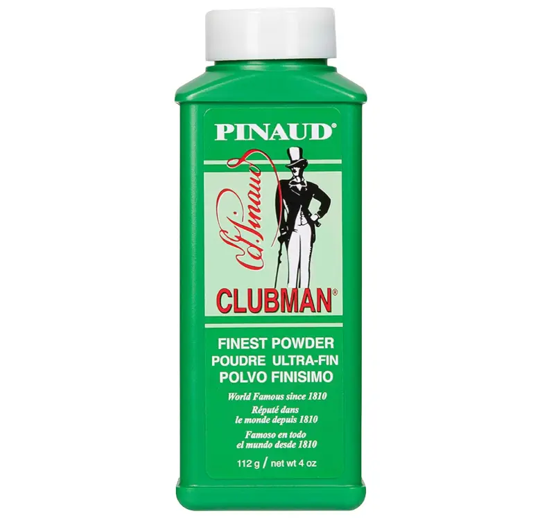 Clubman Pinaud Finest Powder, White, Skin Soothing, 4 oz