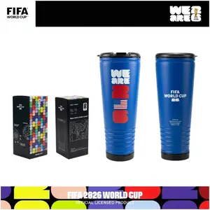 FIFA 2026 World Cup Rowdy Cup 4-Pack – Reusable 24oz Fan Mugs, Ultimate Party Pack for FIFA Viewing Events & Fan Gatherings