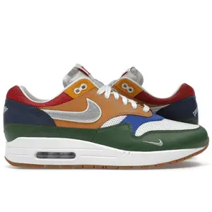 Nike Men's Air Max 1 Premium Goods White Forest Green Running Shoes, from StockX