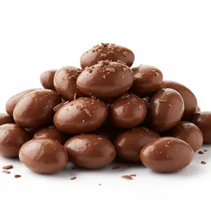 Milk Chocolate Almonds, 10oz - Whole Roasted Almonds Coated in Creamy Milk Chocolate Crunchy Sweet Texture Ideal for Snacking Gifting or Dessert Spreads