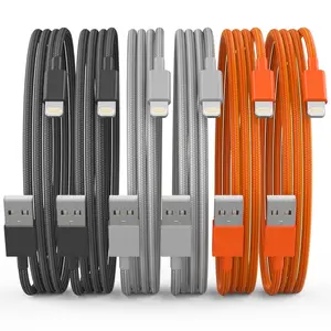 iPhone Charger Lightning Cable [MFi Certified] Long Nylon Braided USB Fast Charging Phone Charger Cord for iPhone 14 Pro/13 mini/13/12/11 Pro MAX/XR/XS/8/7/Plus/6S/SE/iPad