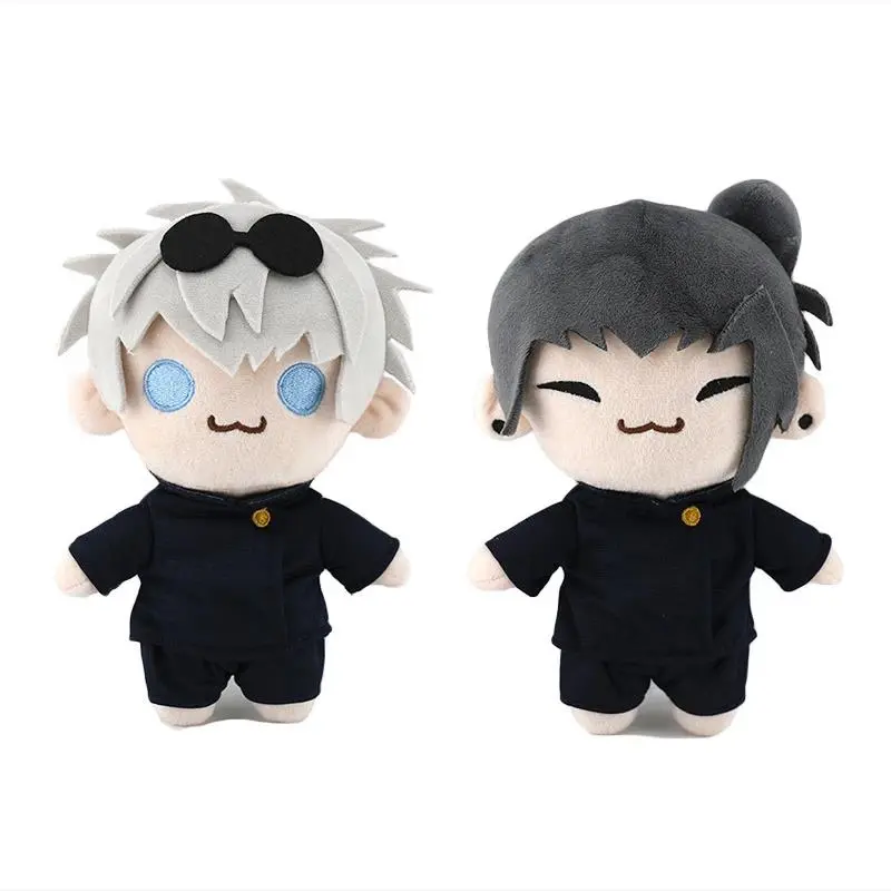 Unisex Jujutsu Kaisen Stuffed Animals & Plush Toys - Gojo Satoru, Geto Suguru Cosplay Collectible Props, Cute Soft No-Extra-Frill Plushies for Toys & Hobbies Enthusiasts