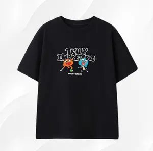 Funny Cartoon Graphic Printed T-Shirt Casual Tee#CartoonTee #GraphicShirt #FunKidsClothes #CasualWear #Streetwear #GiftForKids #FunTee