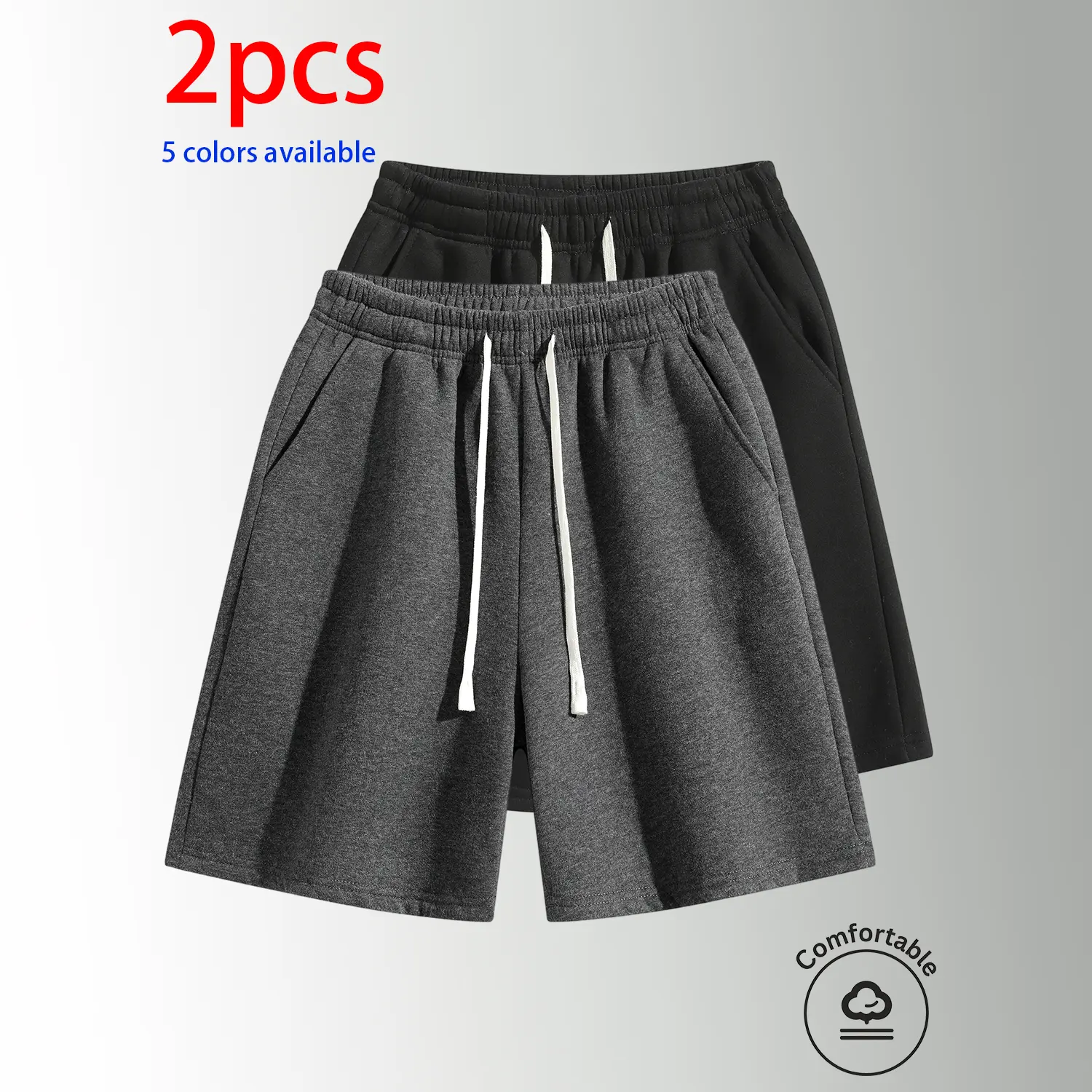 Dark gray + Black + Light gray