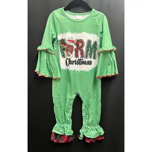 Farm Christmas Romper
