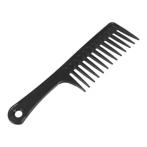 VOCOSTE Wide Tooth Comb for Curly Hair Wet Hair Long Thick Wavy Hair Detangling Comb Hair Combs for Women Black
