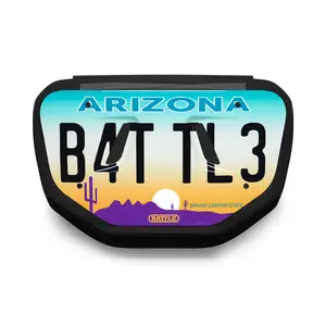 Arizona Plate Football Back Plate - Adult