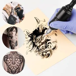 3MM Fake Skin Tattoo 10pcs Practice Skins 5.9×7.87" for Tattoo Thick Fakes in Silicone Cosmetics