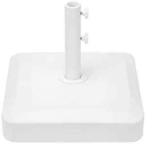 Best Choice Products Fillable Plastic Patio Umbrella Base Stand, Pole Holder w/ Adjustment Knob, Asscher Design