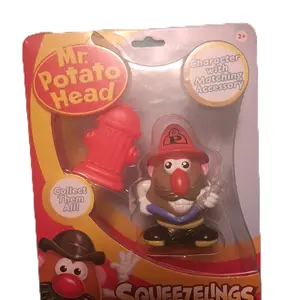 Mr. Potato Head Firefighter Squeezelings By Forever Clever Licensed By Hasbro!