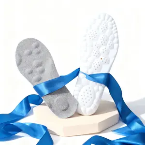 4D Shoe Cloud Insoles for Men Women, Soft Memory Foam Orthotic Shoe Inserts Sports Insoles Footwear Bedroom