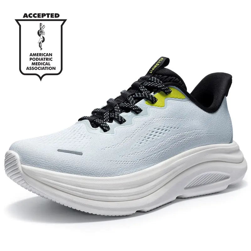 ALLSWIFIT StediCloud Women's Slip On Walking Shoes Hands-Free Cushion Running Tennis Comfortable Arch Support Gym Workout Athletic Fashion Sneakers Outdoorfun