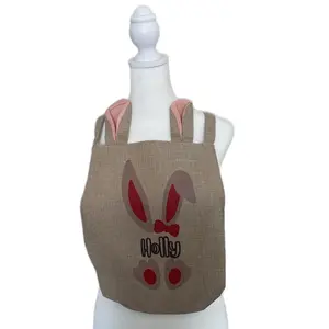 Personalized Bunny Easter Basket/bag