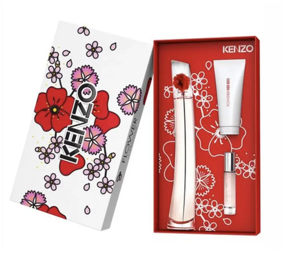 Kenzo Flower L'Absolu EDP 3PC Women Gift Set