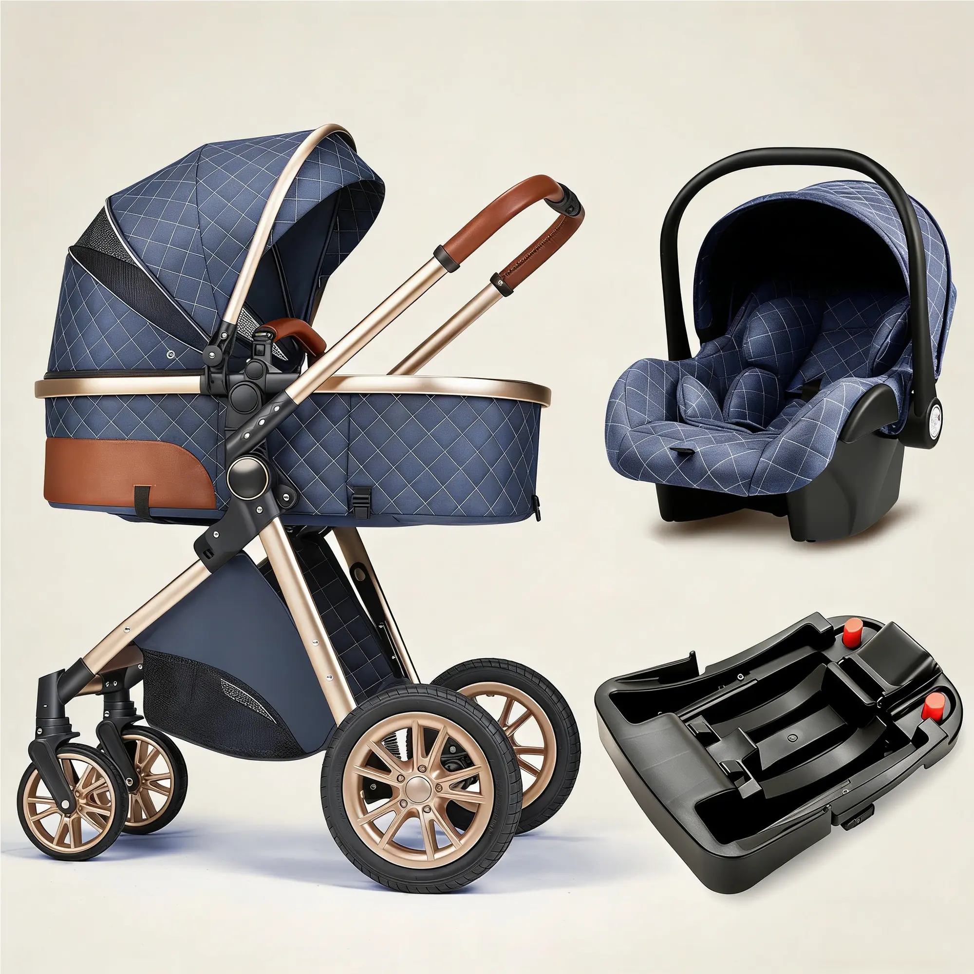 2026 New Easy Assembly Lightweight Baby Stroller, Foldable Design with Adjustable Backrest, Sun & Rain Protection, One-Step Fold, Breathable Mesh, Portable for Travel & Outdoor Activities